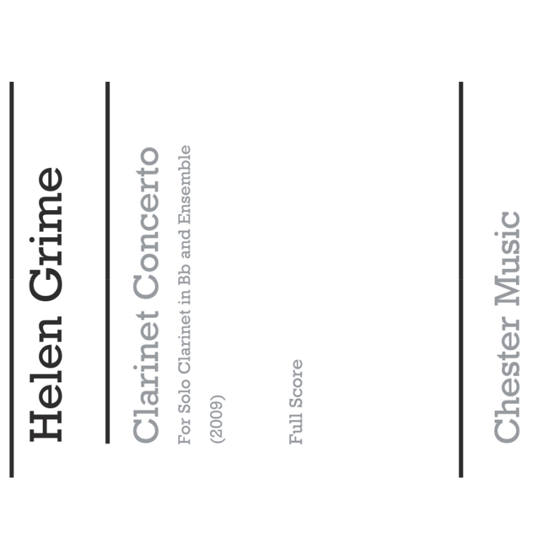 Grime, Helen - Clarinet Concerto