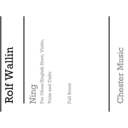 Wallin, Rolf - ning