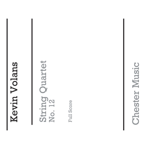 Volans, Kevin - String...