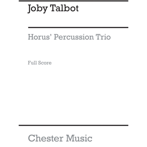 Talbot, Joby - Horus