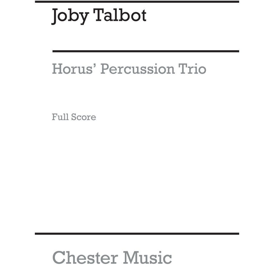 Talbot, Joby - Horus