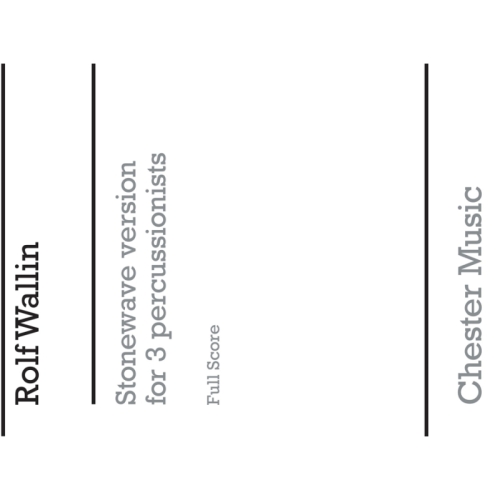 Wallin, Rolf - Stonewave...