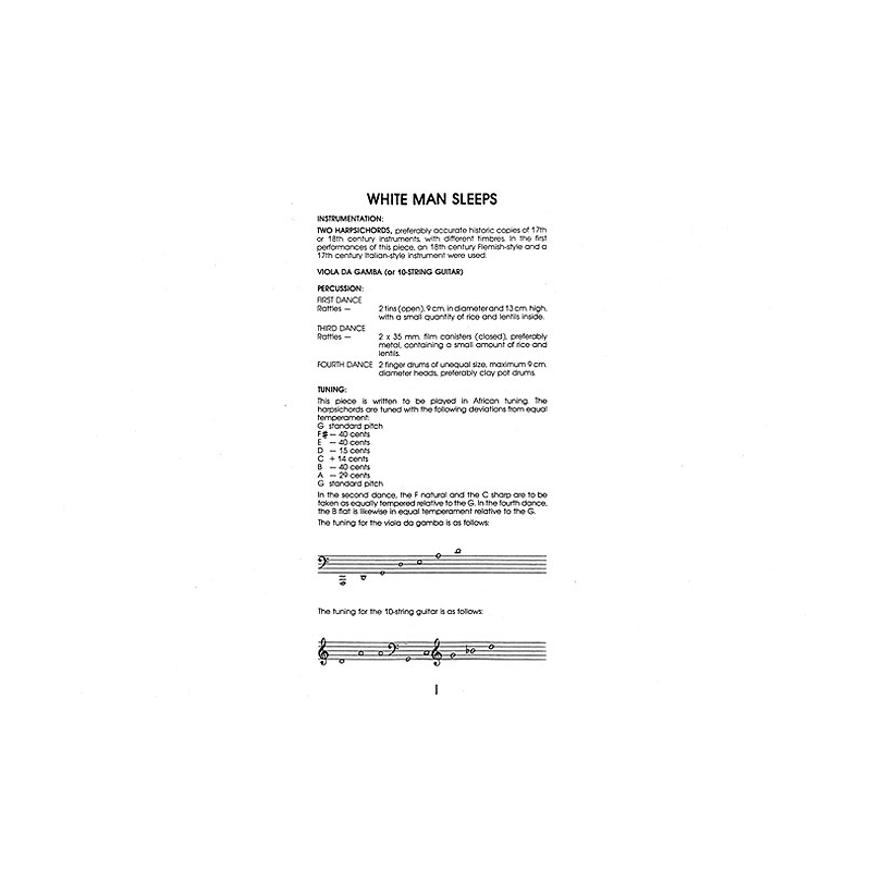 Volans, Kevin - White Man Sleeps