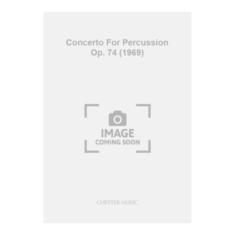 Salzedo, Leonard - Concerto For Percussion Op. 74 (1969)