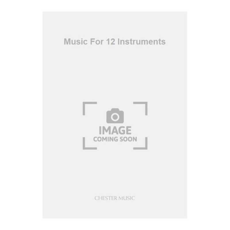 Haubenstock-Ramati, Roman - Music For 12 Instruments