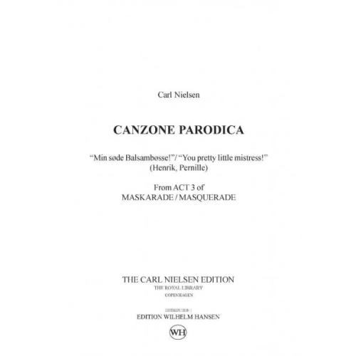 Nielsen, Carl - Maskarade /...
