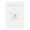 Wilby, Philip - Two Concert Studies (1987)