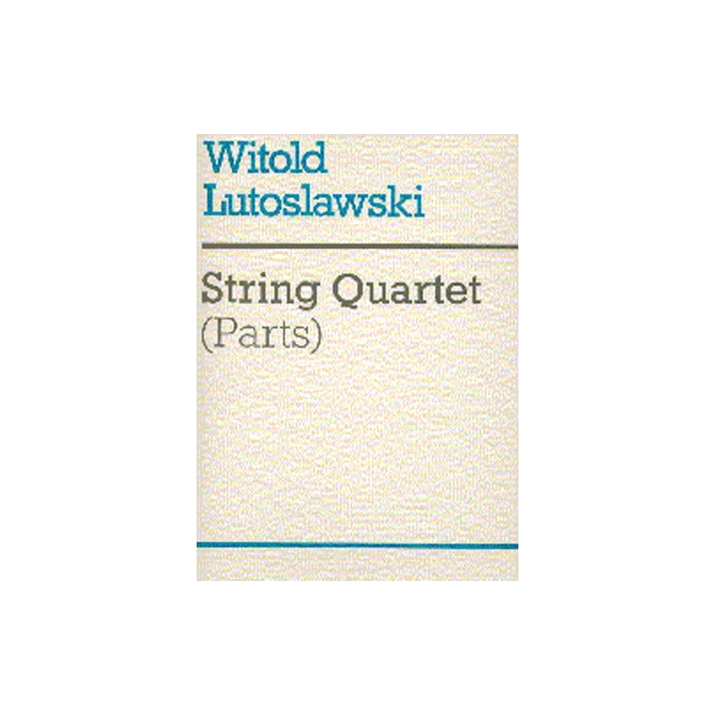 Lutoslawski, Witold - String Quartet