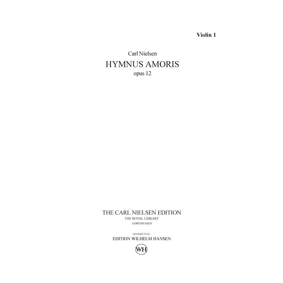 Nielsen, Carl - Hymnus Amoris Op. 12