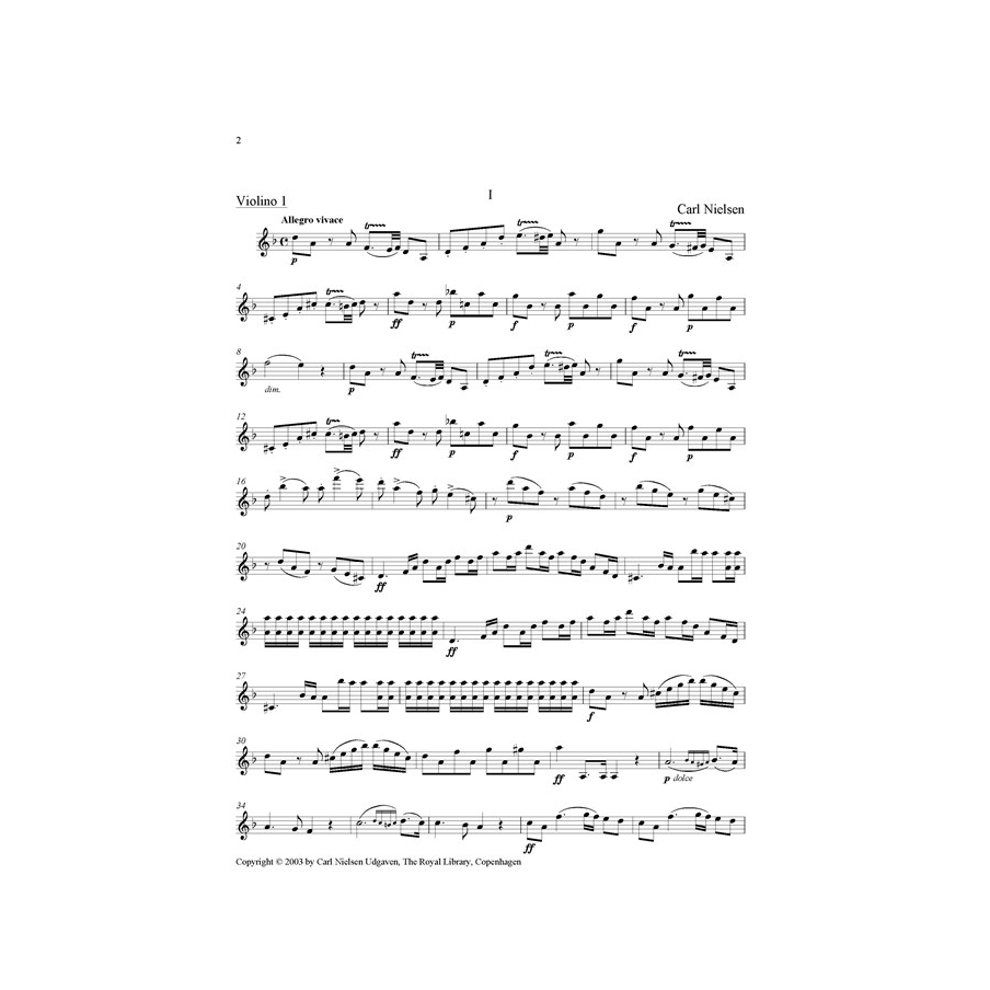 Nielsen, Carl - String Quartet D-Minor