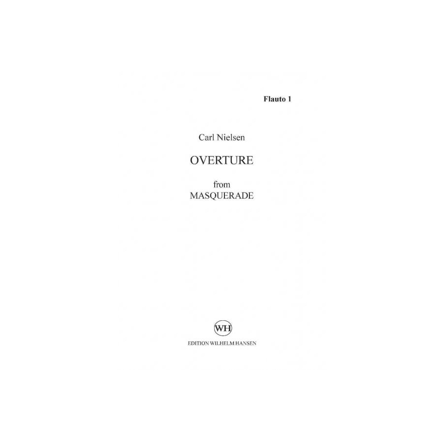 Nielsen, Carl - Maskarade / Masquerade - Ouverture