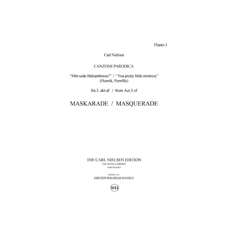 Nielsen, Carl - Maskarade / Masquerade - Canzone Parodica
