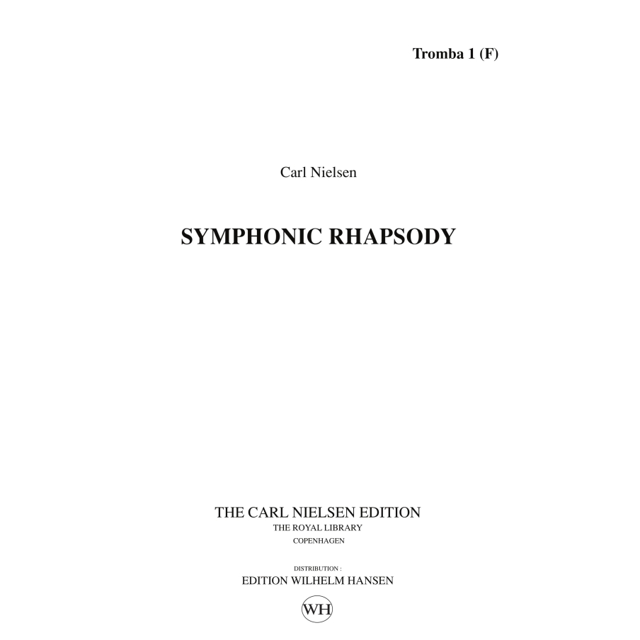 Nielsen, Carl - Symphonic Rhapsody