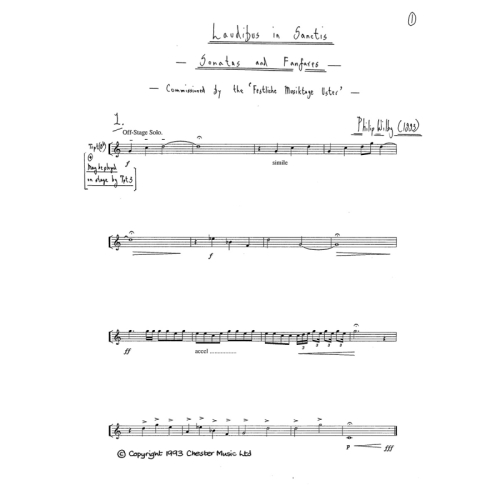 Wilby, Philip - Laudibus In...