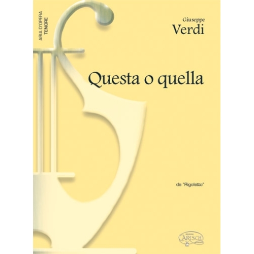 Verdi, Giuseppe - Questa o...