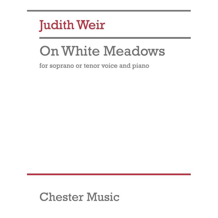 Weir, Judith - On White Meadows (Soprano/Tenor)