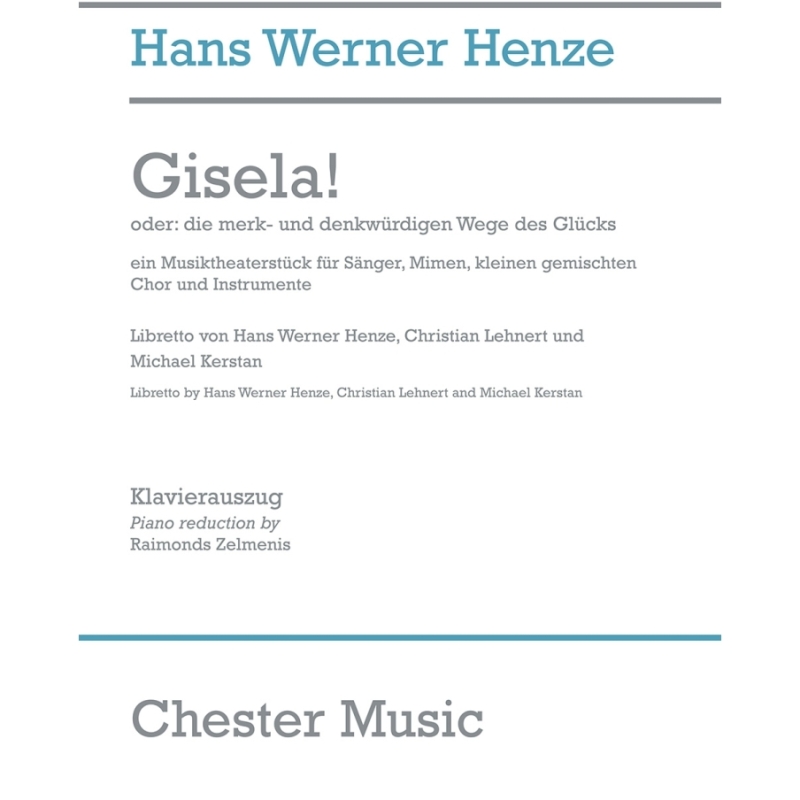 Henze, Hans Werner - Gisela!
