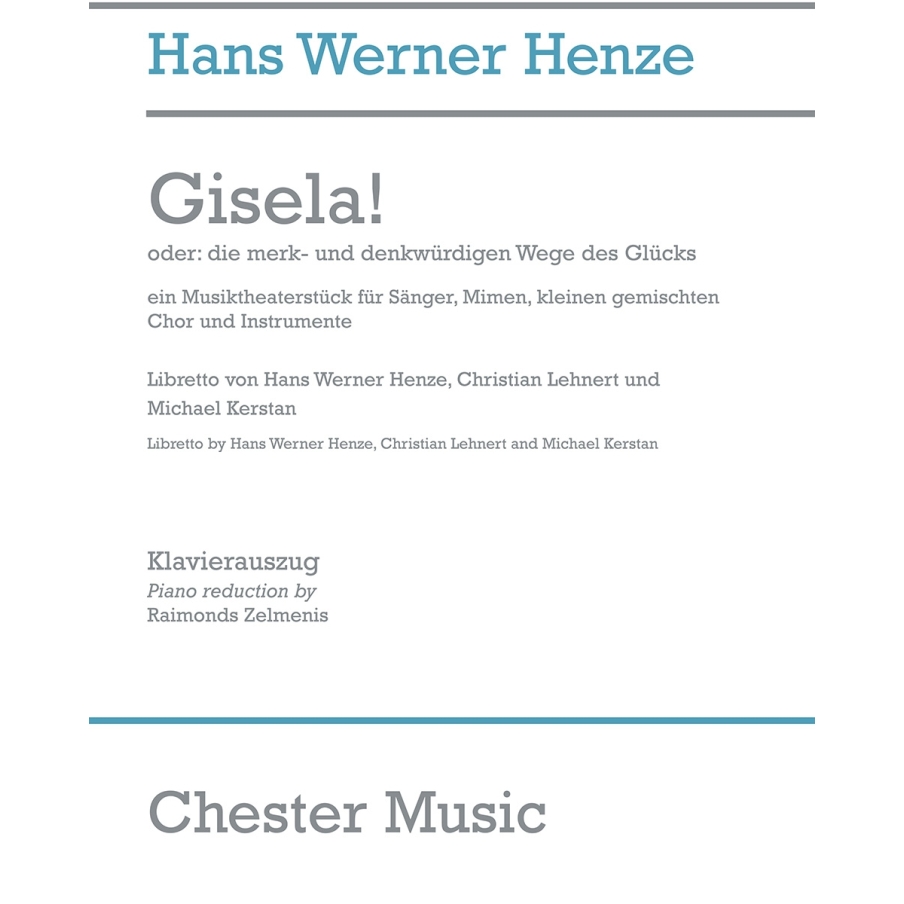 Henze, Hans Werner - Gisela!