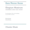 Henze, Hans Werner - Elogium Musicum