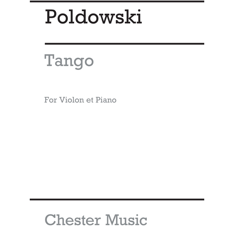 Poldowski - Tango for Violin and Piano