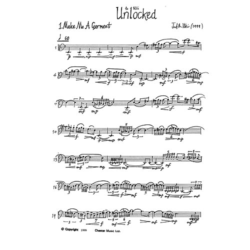 Weir, Judith - Unlocked For...