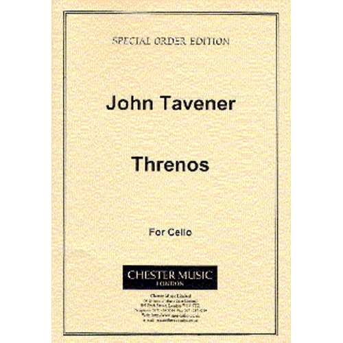 Tavener, John - Threnos