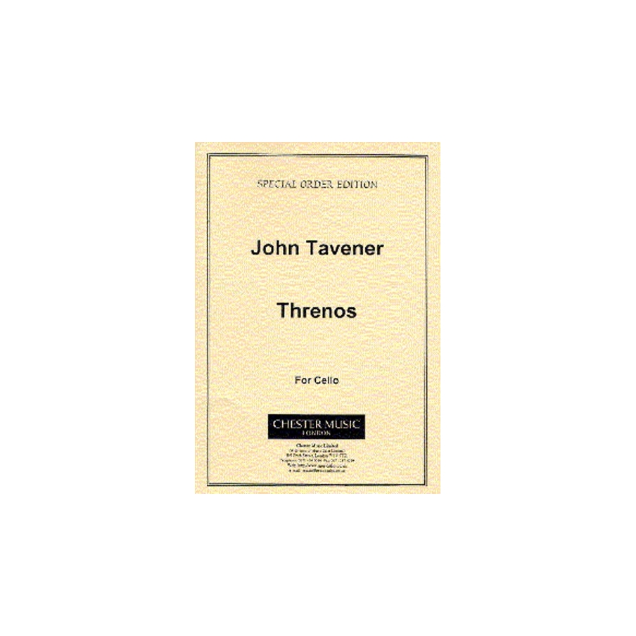 Tavener, John - Threnos