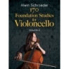 Schroeder, Alwin - 170 Foundation Studies for Violoncello: Volume 2
