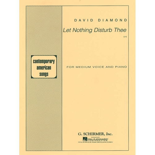 David Diamond - Let Nothing...
