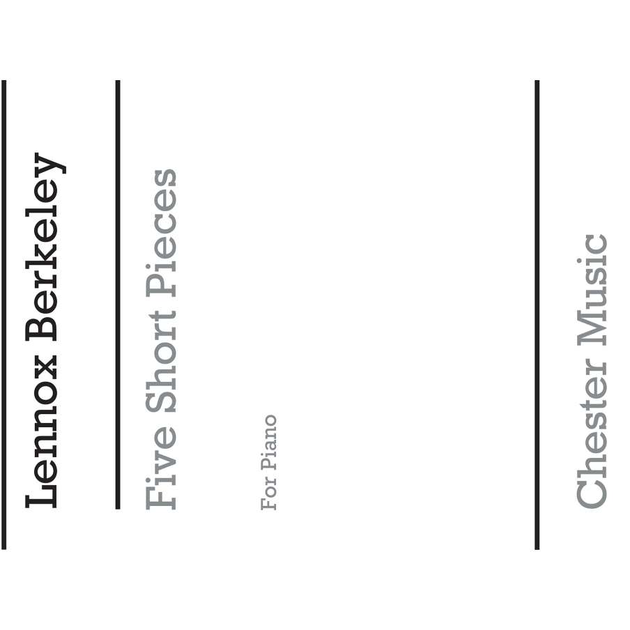 Berkeley, Lennox - Short Pieces(5)
