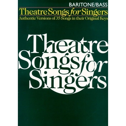 Theatre Songs For Singers