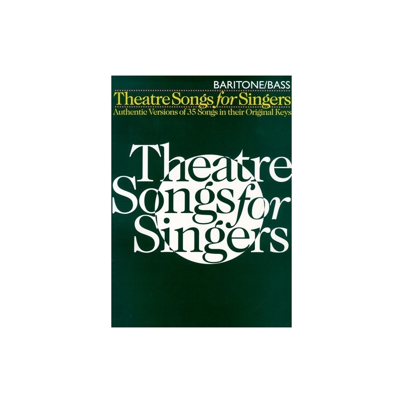 Theatre Songs For Singers