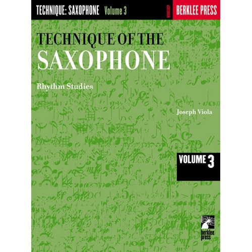 Technique of the Saxophone...