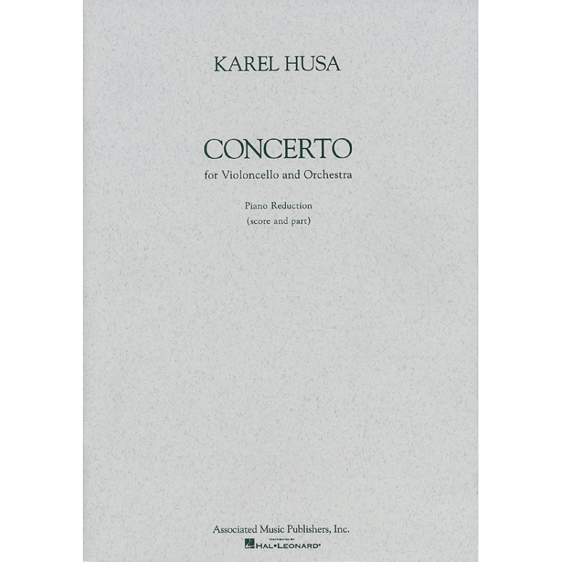 Husa, Karel - Concerto for Violoncello and Orchestra