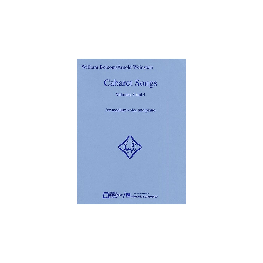 Weinstein & Bolcom - Cabaret Songs Volumes 3 and 4