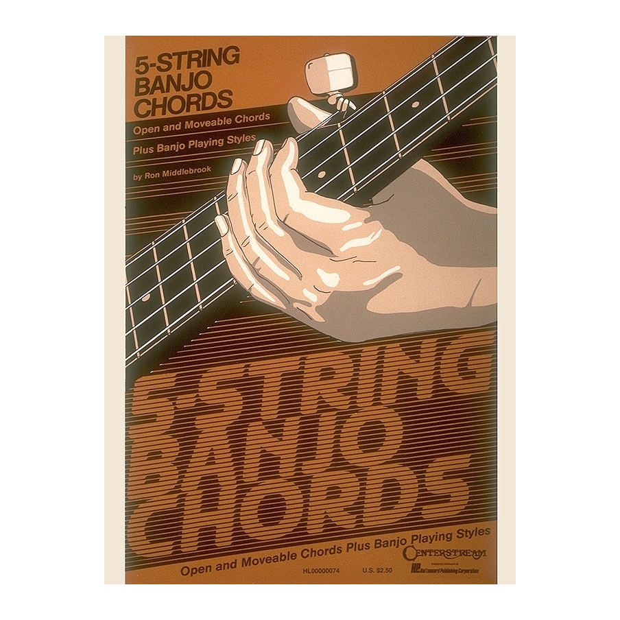 5-String Banjo Chord Chart