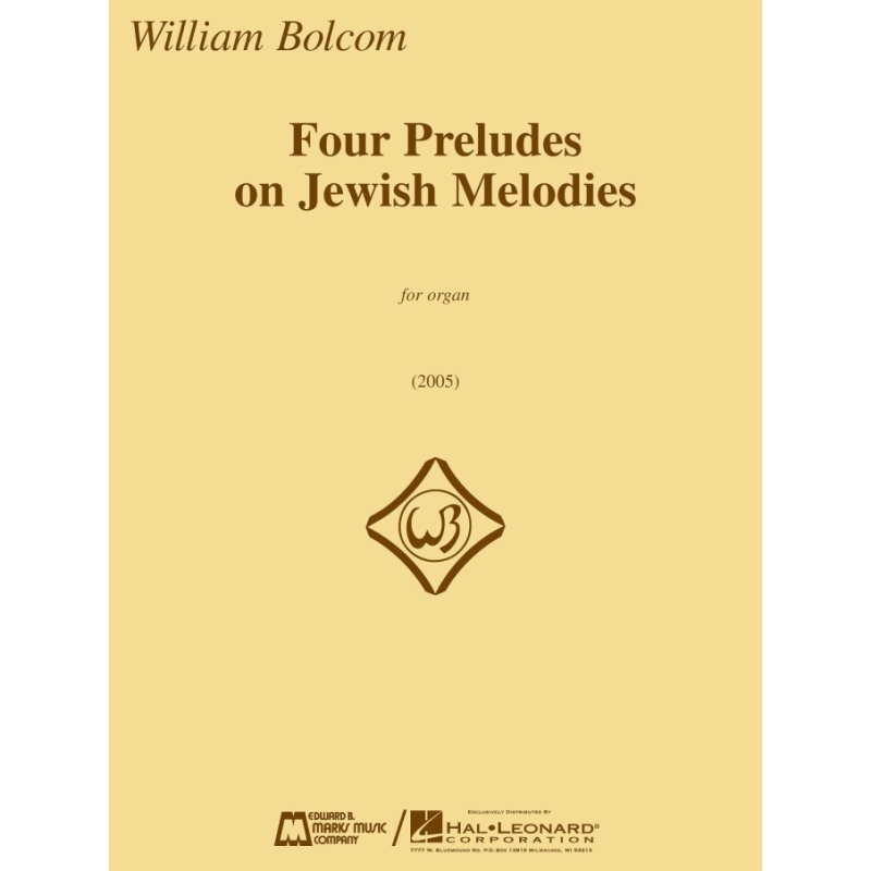 Bolcom, William - Four Preludes on Jewish Melodies