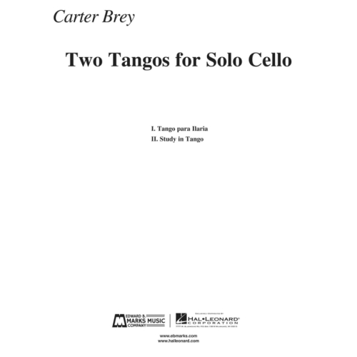 Brey, Carter - Two Tangos...