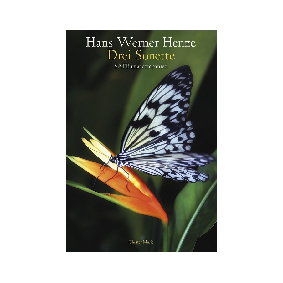 Hans Werner Henze: Drei Sonette (Three Sonnets)