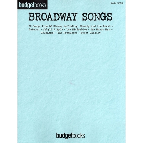 Broadway Songs (Easy Piano)