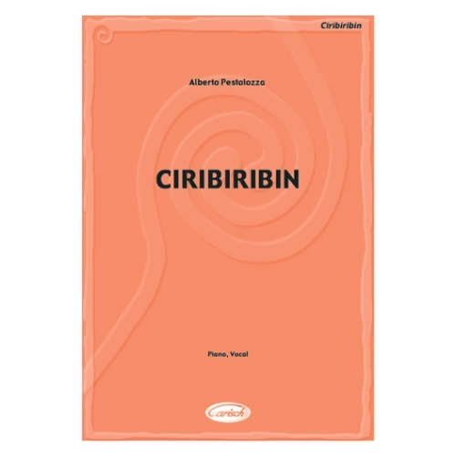 Pestalozza, Alberto - Ciribiribin Voice & Piano Sheet