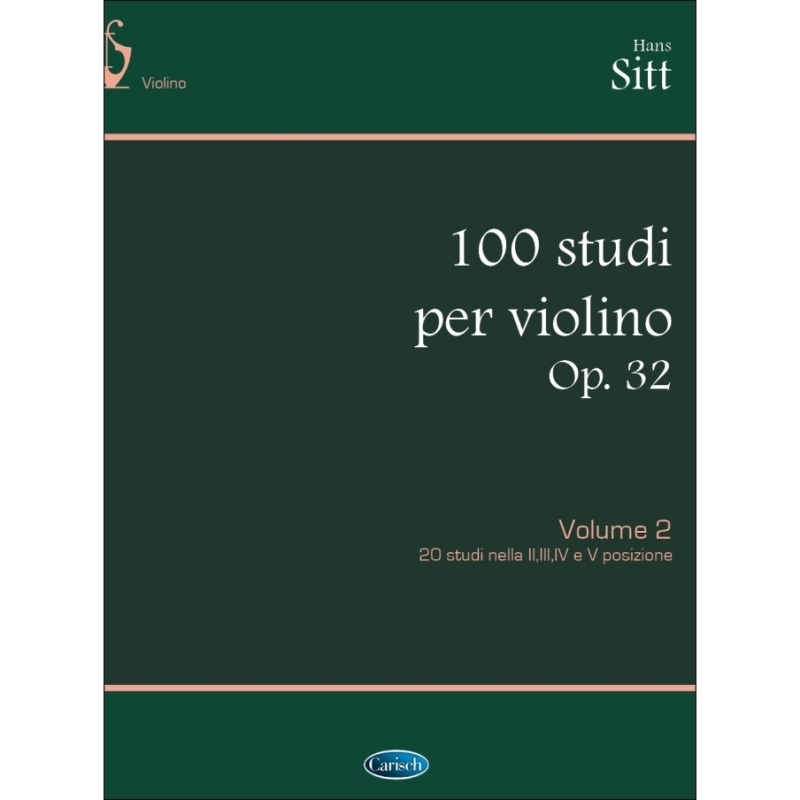 Sitt, Hans - 100 Studi Op. 32 per Violino - Volume 2