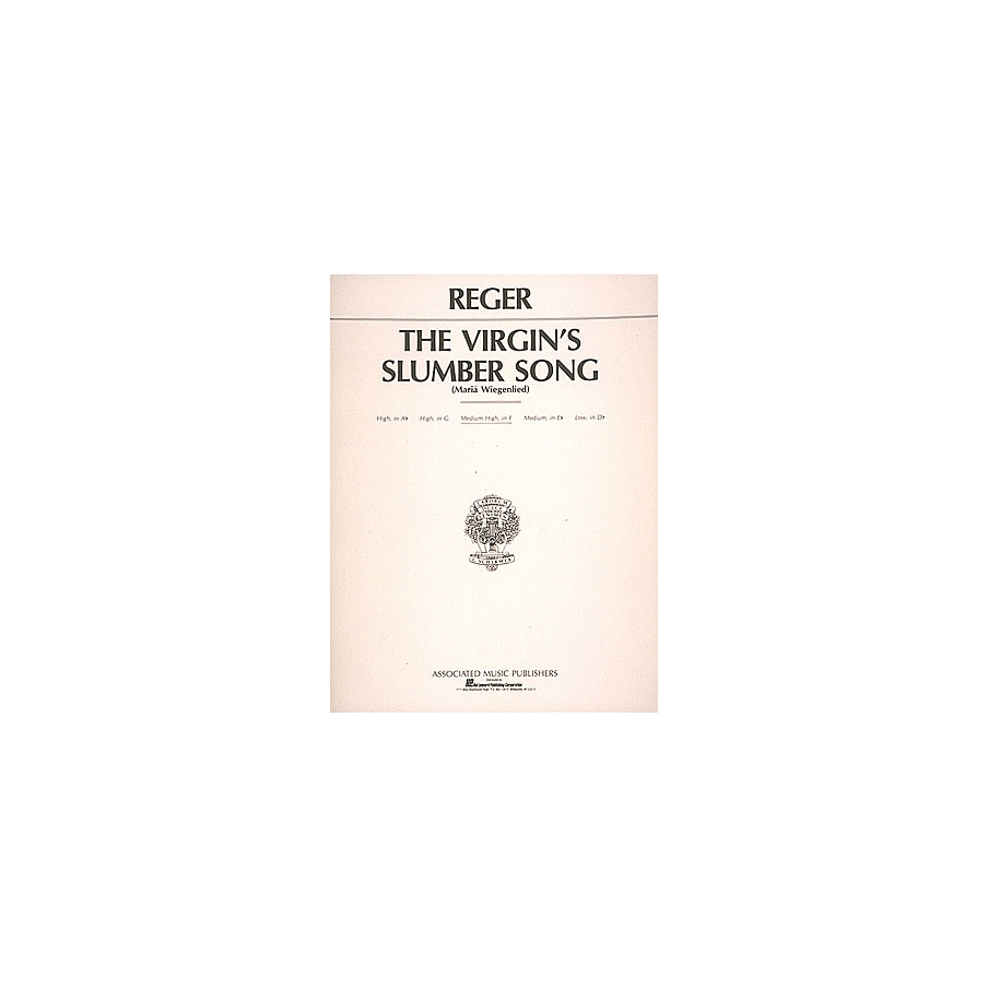 Max Reger - Virgin's Slumber Song