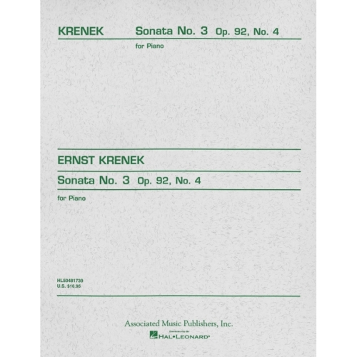 Ernst Krenek - Sonata No....
