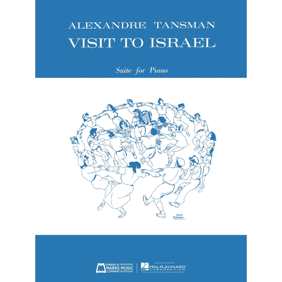 Alexandre Tansman - Visit to Israel
