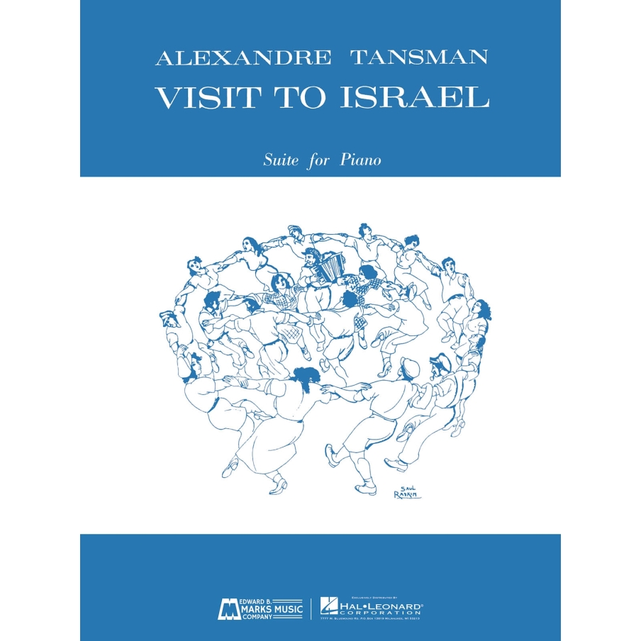 Tansman, Alexandre - Visit to Israel