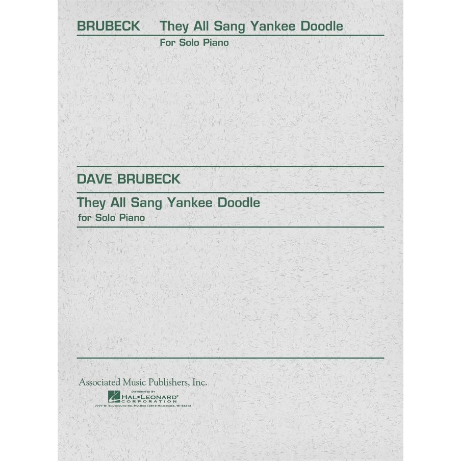 Brubeck, Dave - They All Sang Yankee Doodle