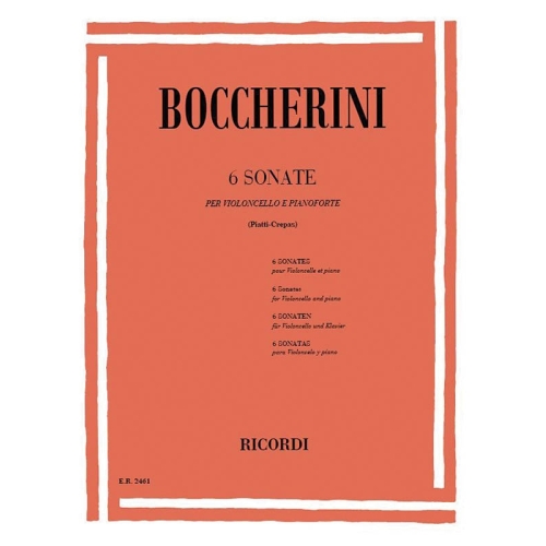 Boccherini, Luigi - 6 Sonatas