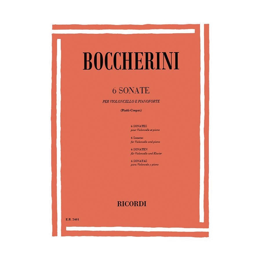Boccherini, Luigi - 6 Sonatas