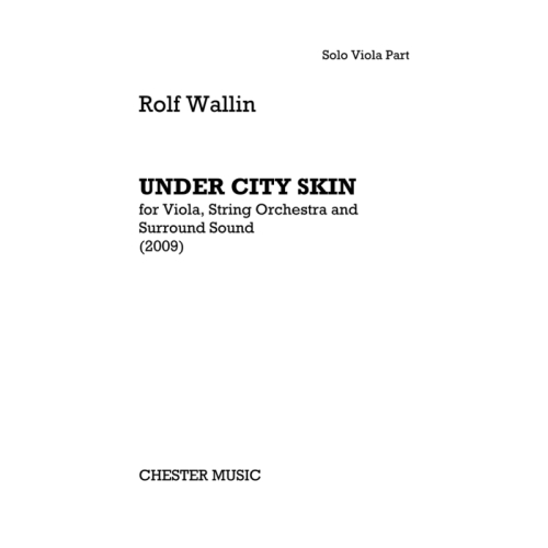 Wallin, Rolf - Under City Skin